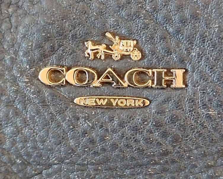 Coach Kelsey Black Pebble Leather Satchel Crossbody Shoulder Bag Purse F36675