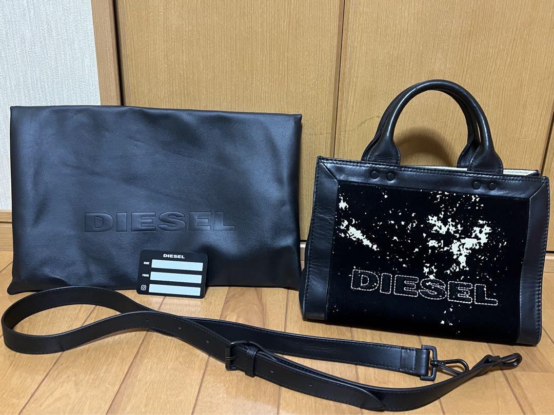 Diesel Women Sun Bonnie Furashi Tote Bag Shoulder 2Way Luxury Casual Stylish LTD