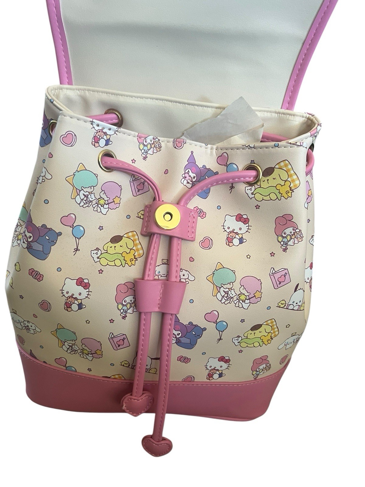 Her Universe Hello Kitty And Friends Missing You Slouch Mini Backpack New