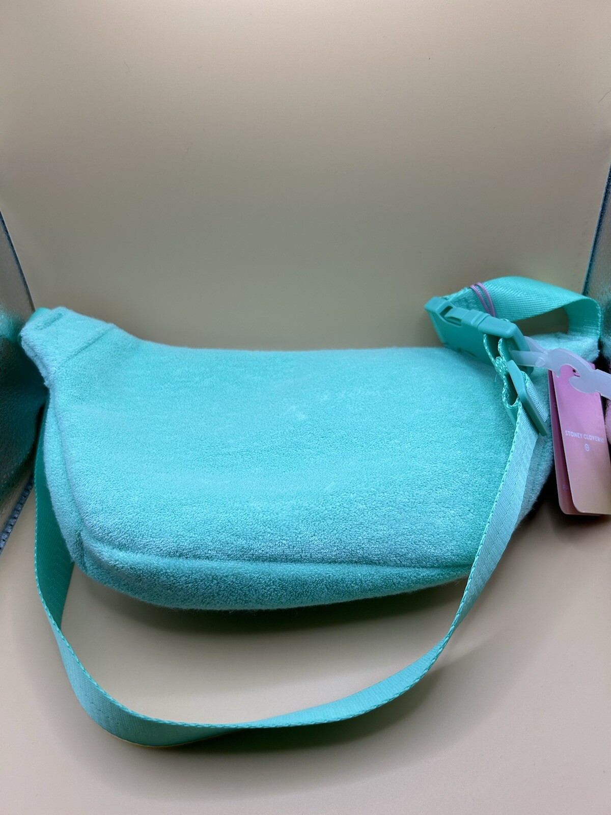 Terry Cloth Stoney Clover Lane x Target Light Green Fanny Pack New With Tags