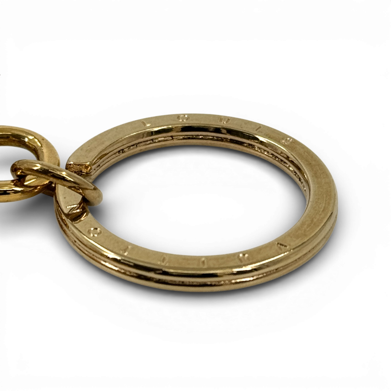 LOUIS VUITTON Porte Cle Logo Circle Bag Charm M68000