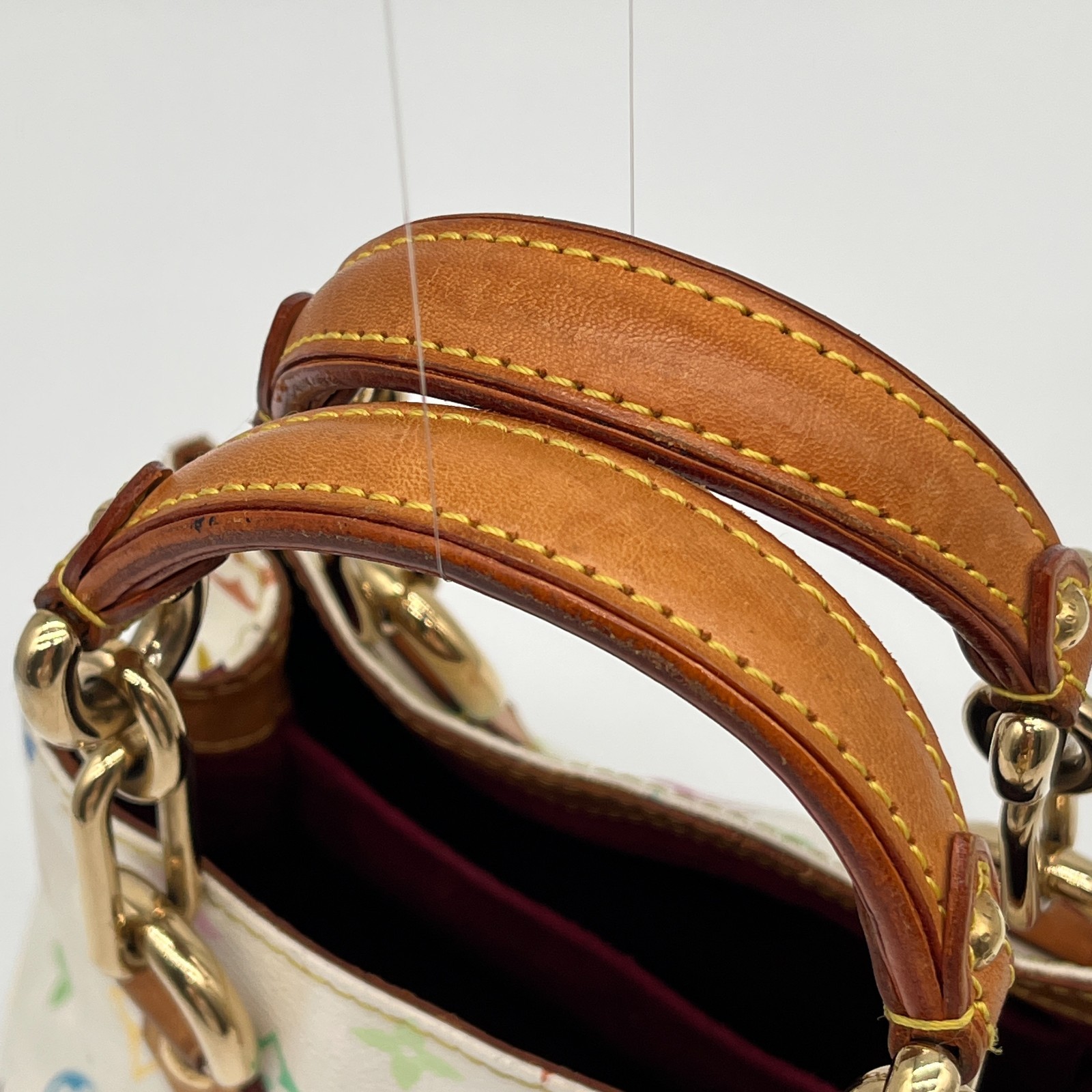 LOUIS VUITTON Audra Takashi Murakami Limited Multicolor Handbag Authentic Japan