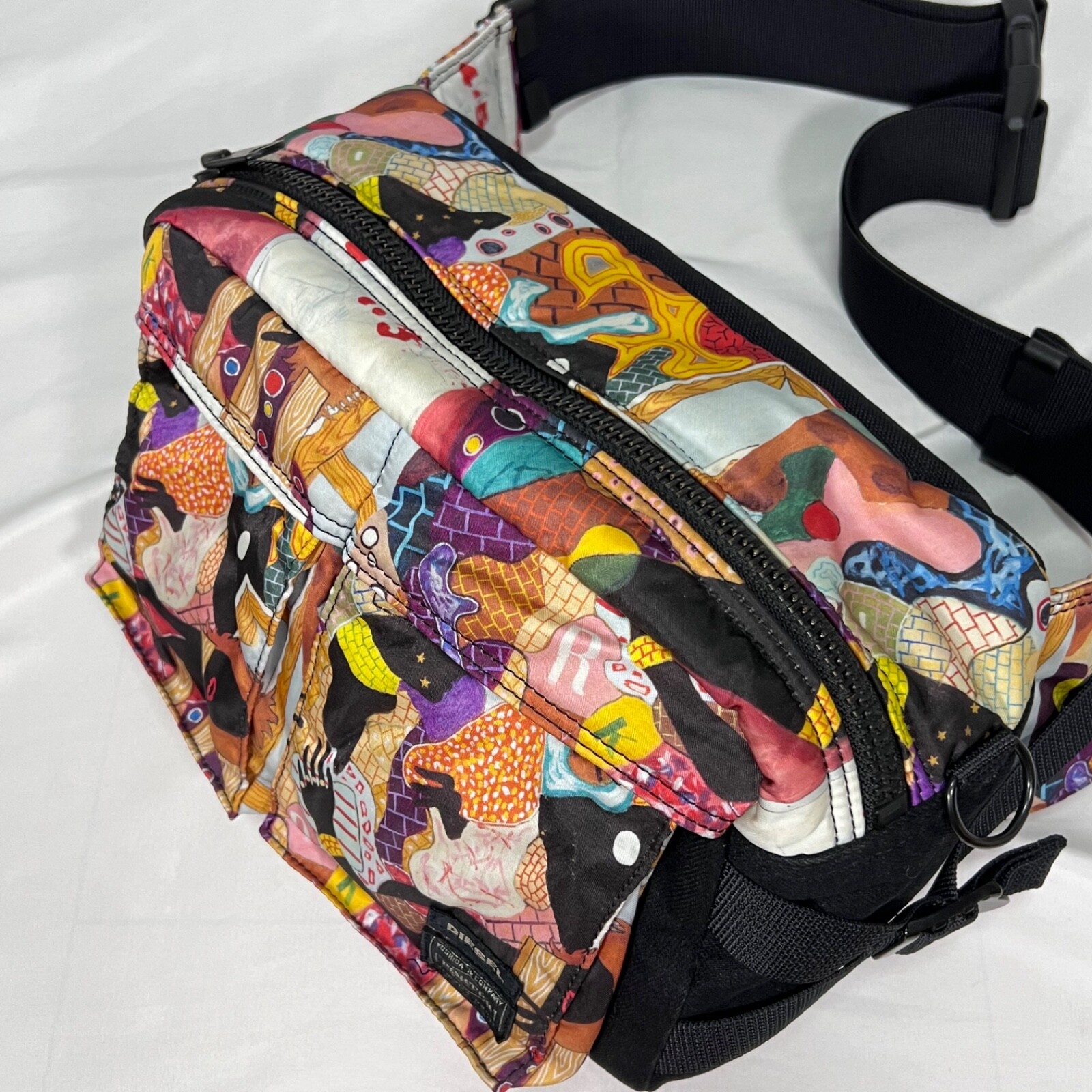 Porter Yoshida × DIESEL ART WORK BY TADANORI YOKOO Waist Bag Shoulder bag