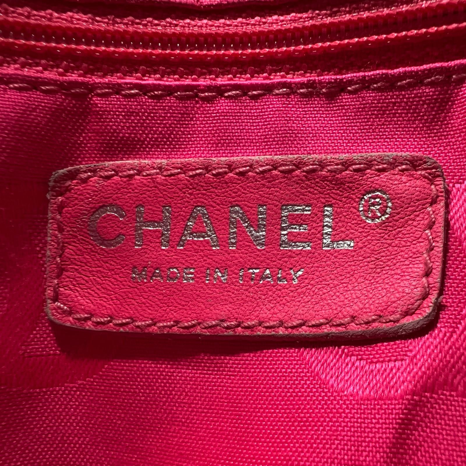 CHANEL A25166 Cambon Line Small Tote Bag black lambskin Second Hand AB-rank