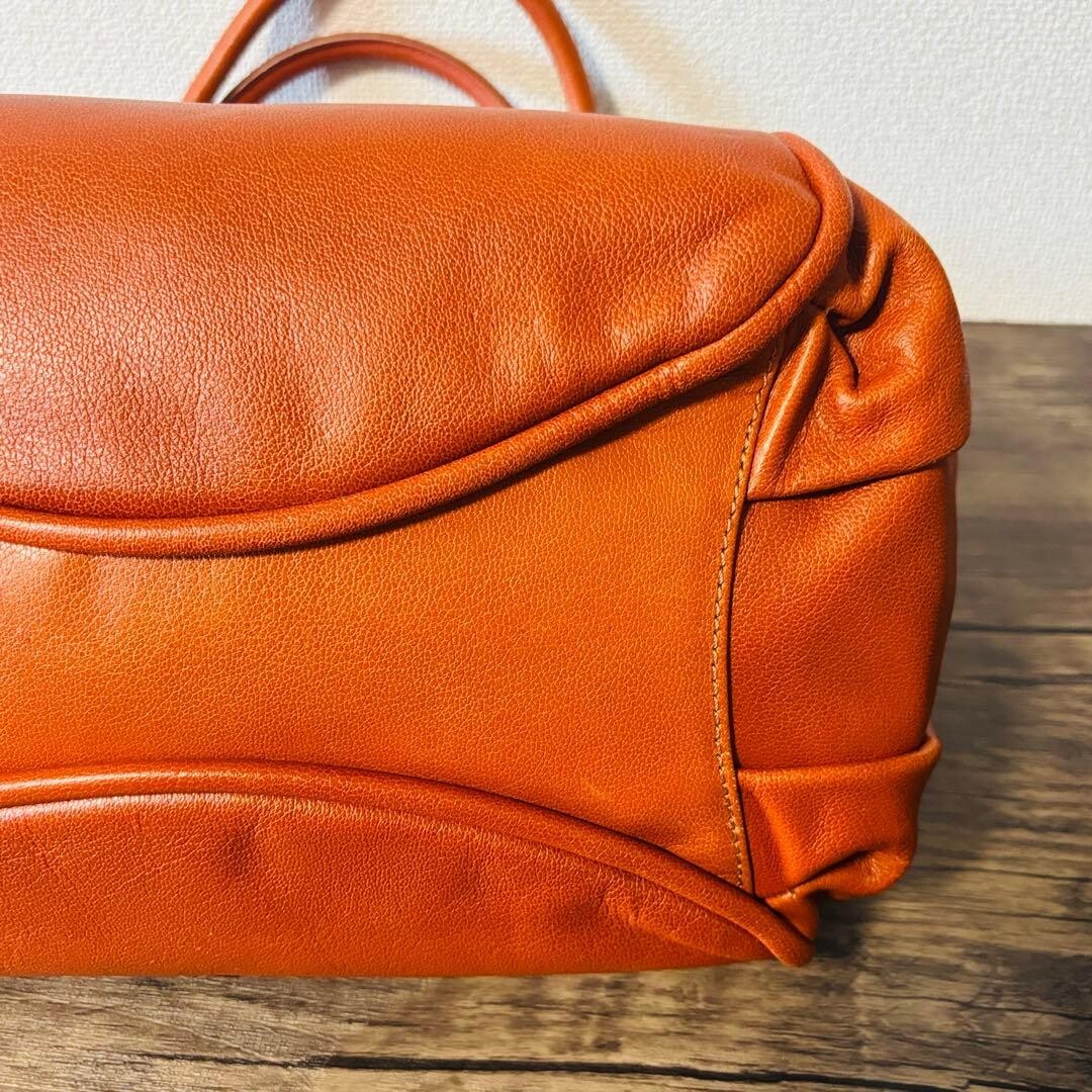TSUCHIYA KABAN Tote bag Leather A4 Brown Authentic From Japan