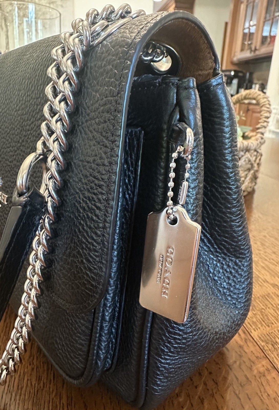 Coach Klare 25 Shoulder / Crossbody Black Leather Bag – CC353 Retail $450 NWOT
