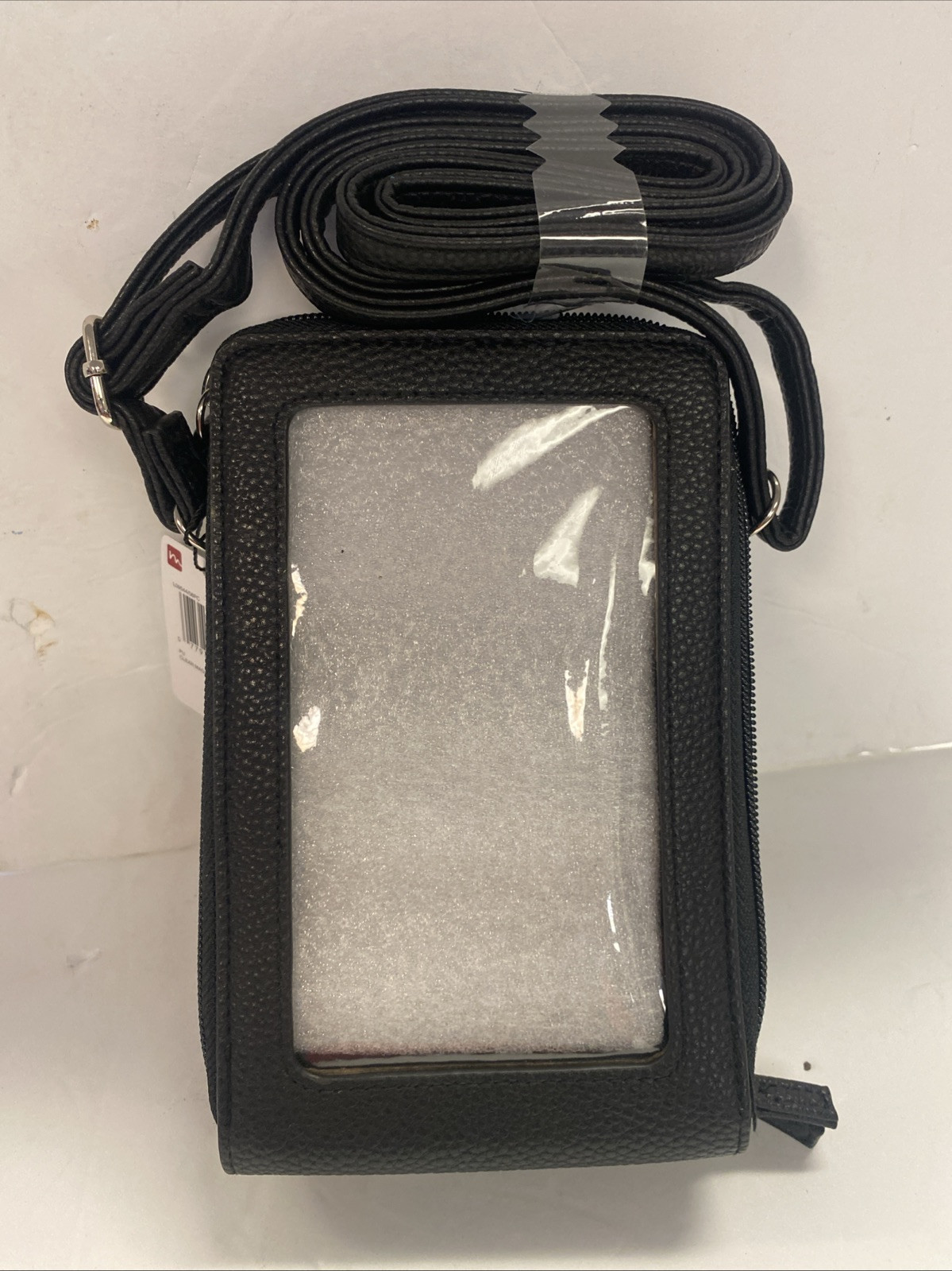 Mundi Wallet on a String , Black