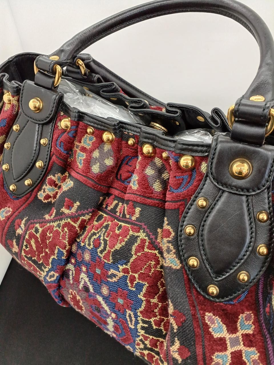 Gucci Handbag 206719 Multicolor Size Width 13.8 inches Ladies Bag 2008 Limited