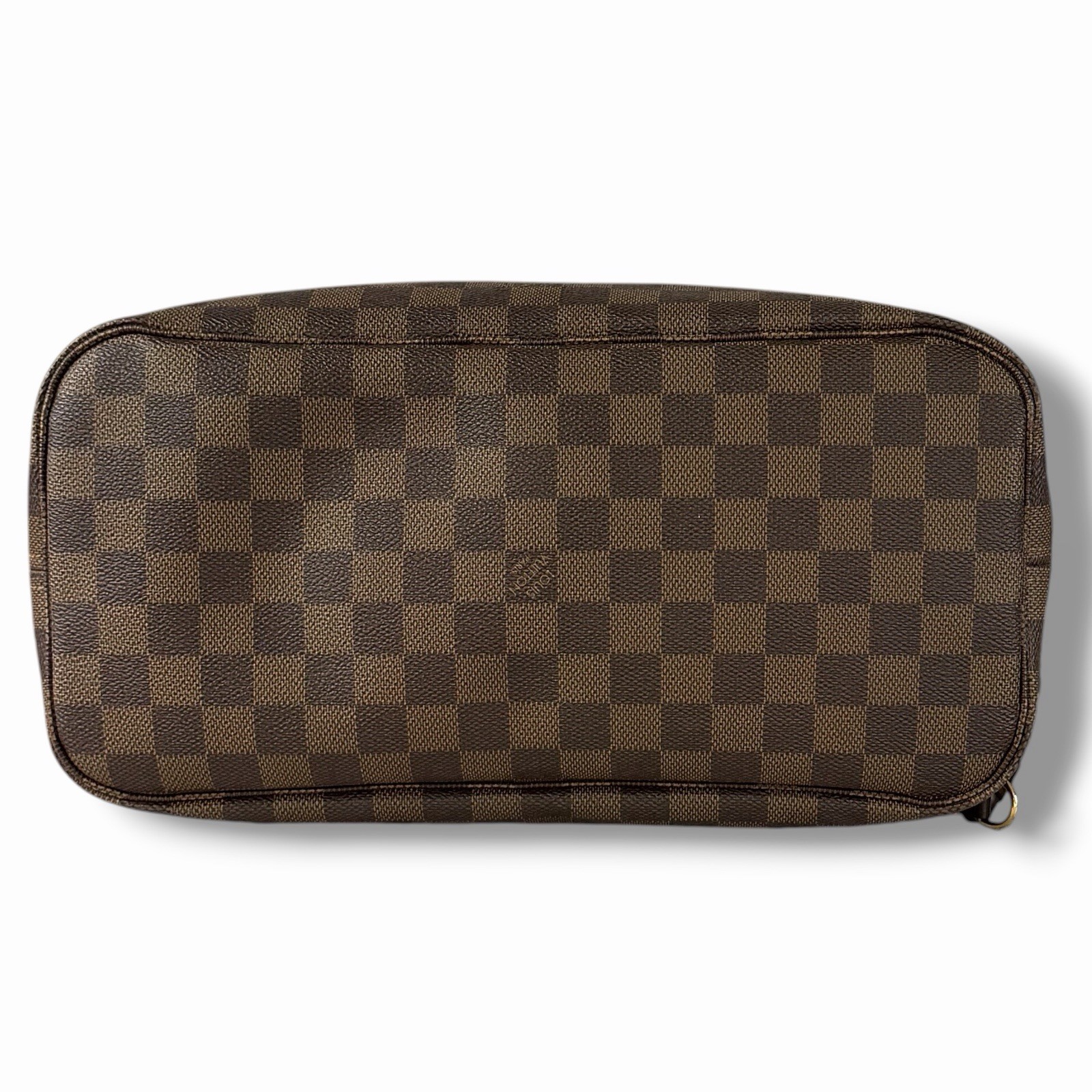 Louis Vuitton Neverfull Damier Ebene Tote MM N51105 Brown Canvas Vintage y2k