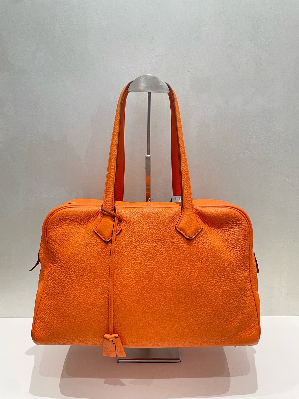 Hermes Pre-Owned Authentic Shoulder Bag Orange 35*20*16cm