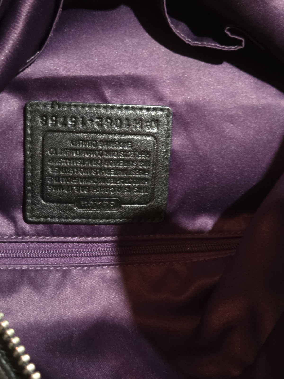 Coach Madison op art signature