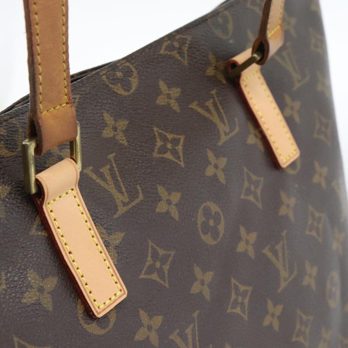LOUIS VUITTON Monogram Cabas Mezzo Tote Bag M51151 LV Auth 184204