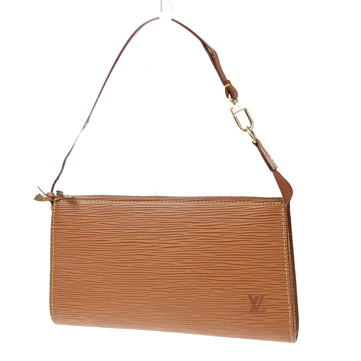 LOUIS VUITTON Pochette Accessoires Hand Bag Epi Leather BN France M52948 35MA706