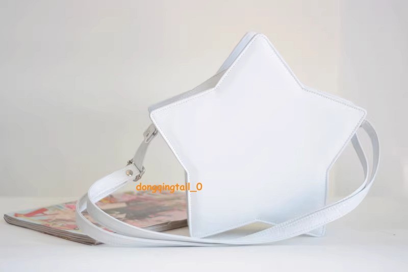 Lolita Mini Star Shape Pu 28.5cm Crossbody Single-shoulder Bag Purse Handbag