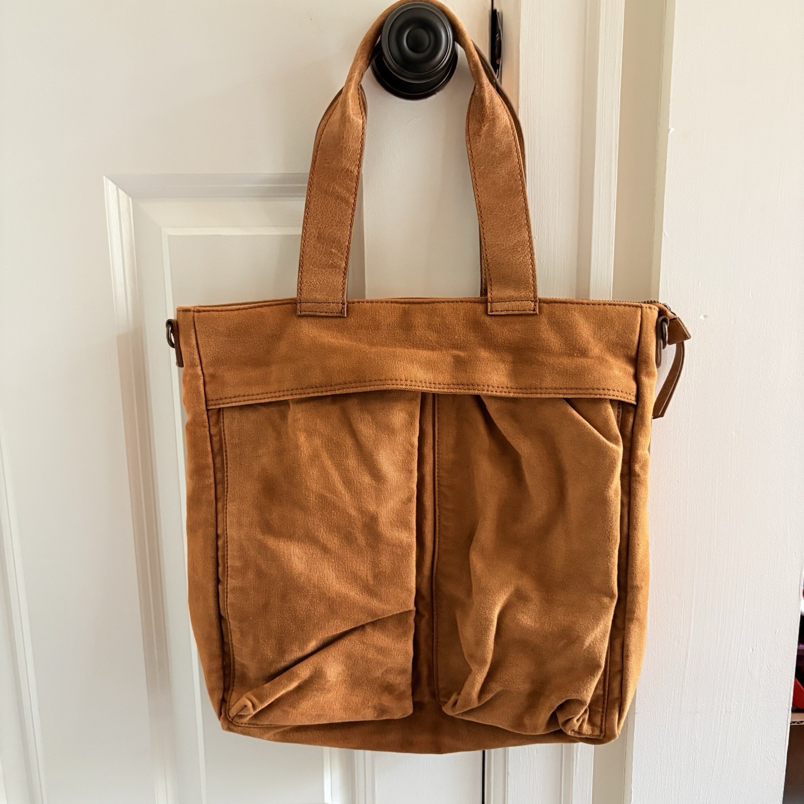 Free People We The Free Whitney Heritage Tote Khaki Boho Cottagecore Festival