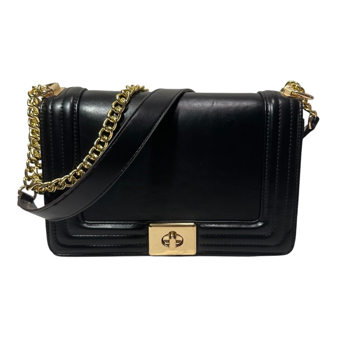 NEW Worthington Crossbody Bag Black Gold Phoebe