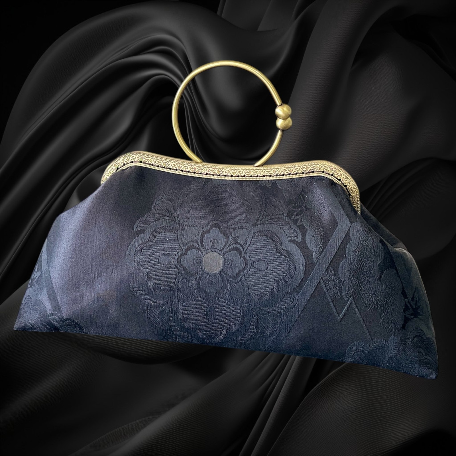 Japanese Kimono Bag, Kimono Purse, Kimono crossbody shoulder bag, Kimono handbag