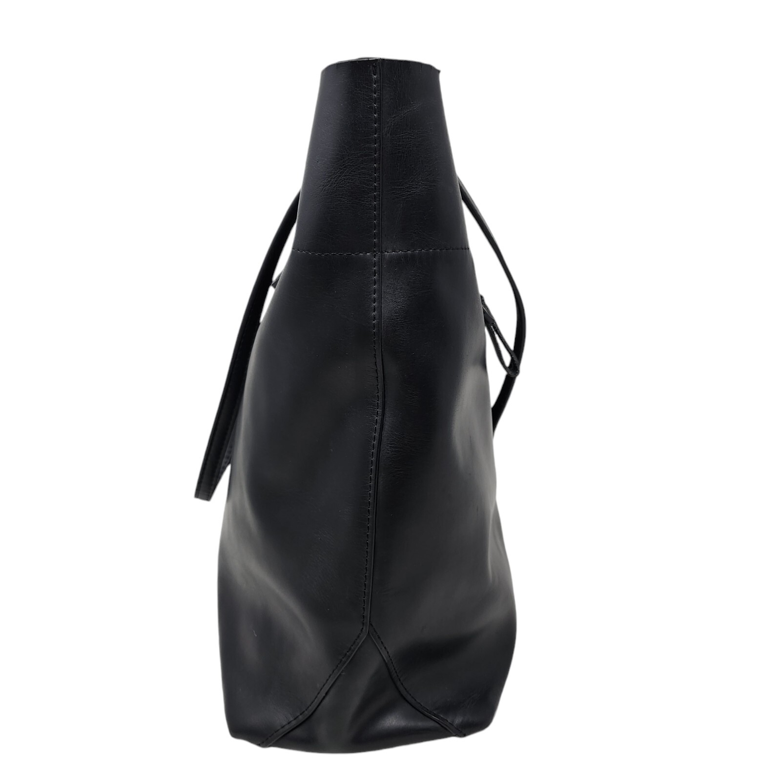 Jack & Chris Buffalo Leather Black Women’s Tote Purse Large 15 x 16 x 6