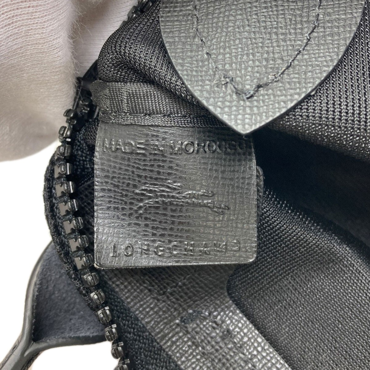 Longchamp Mesh 2WAY Handbag Polyester Ladies [Used]