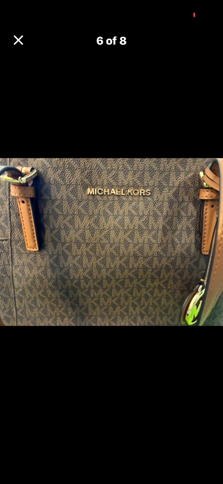 Michael Kors Large Pocket Tote and Matching Trifold Wallet