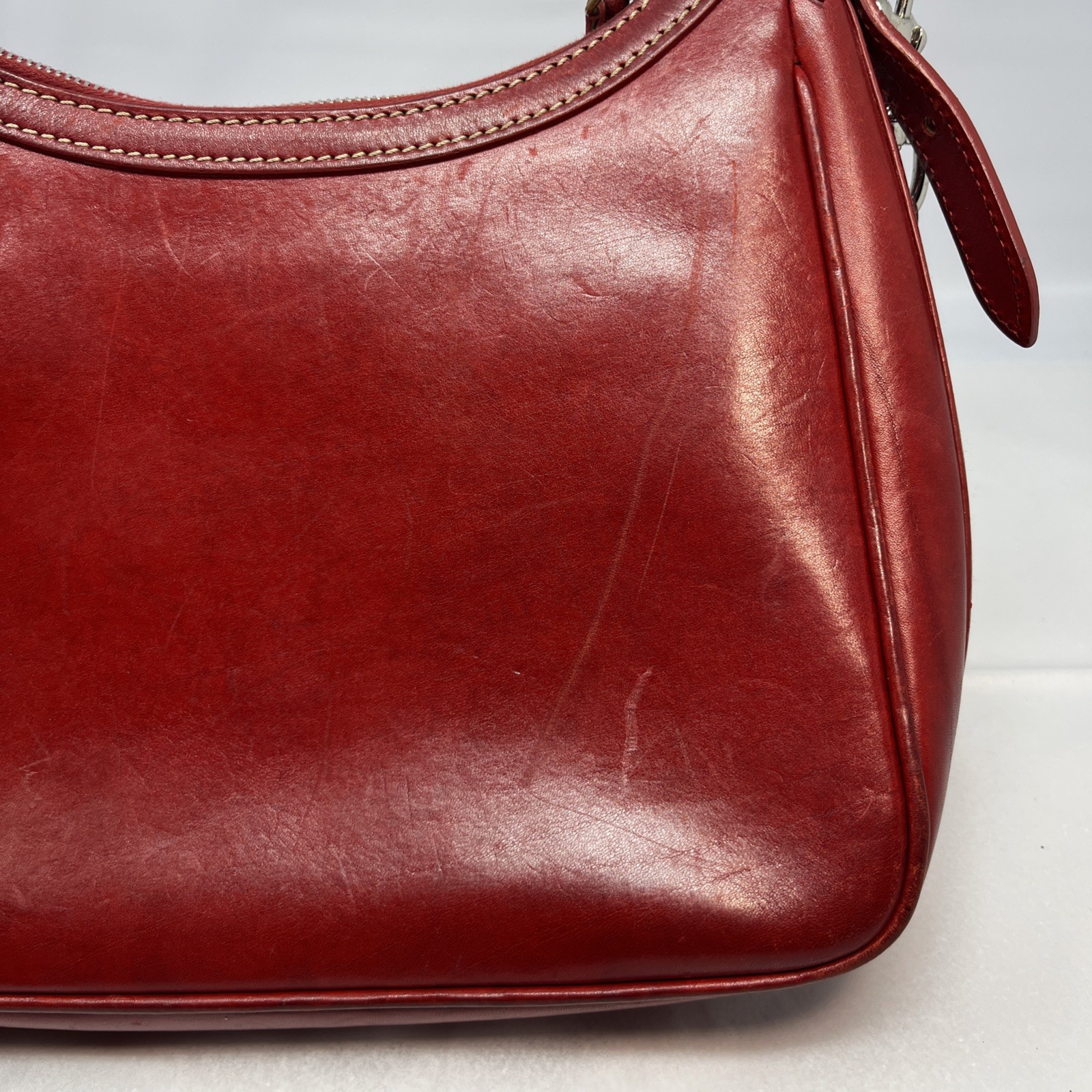 Dooney & Bourke Bordeaux Florentine Toscana Large Crossbody Hobo