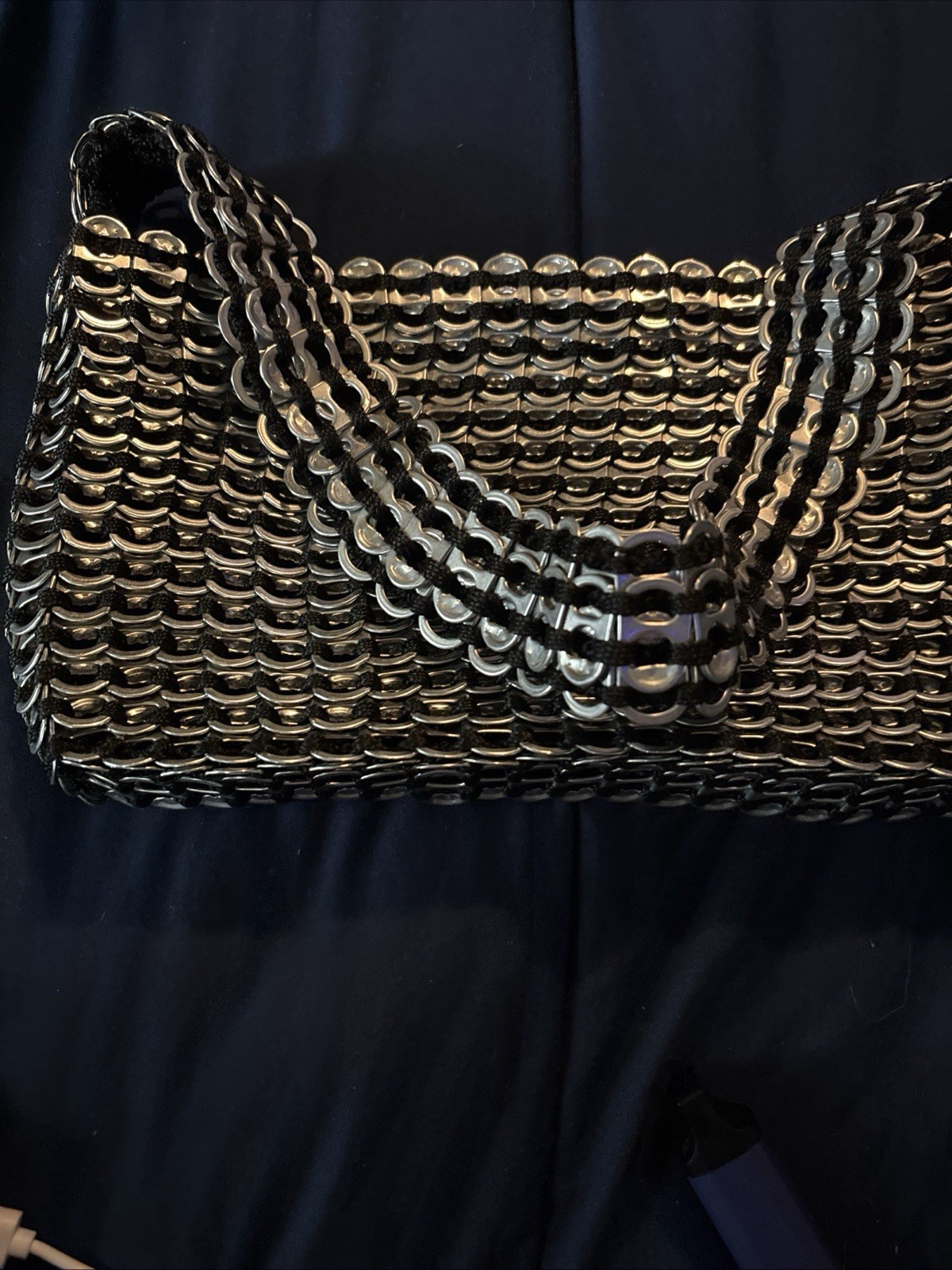 Handmade Pull Tab Shoulder Bag