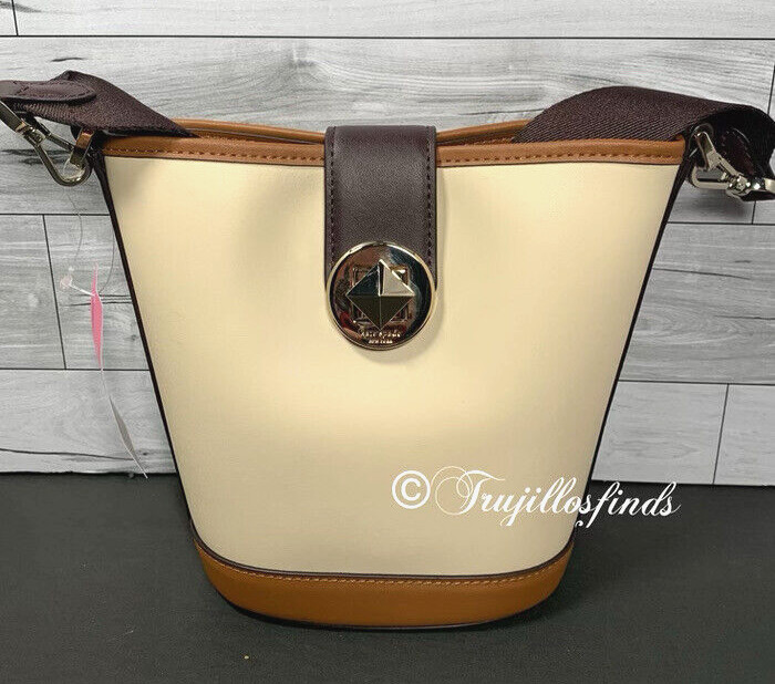 Kate Spade Color Block Audrey Mini Bucket Bag Crossbody K9783 New