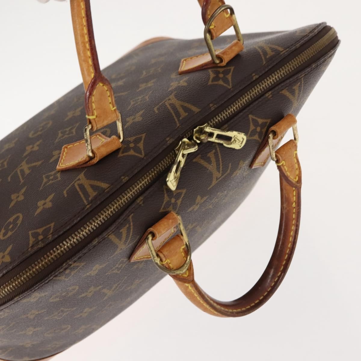LOUIS VUITTON Monogram Alma Hand Bag M51130 LV Auth 147832