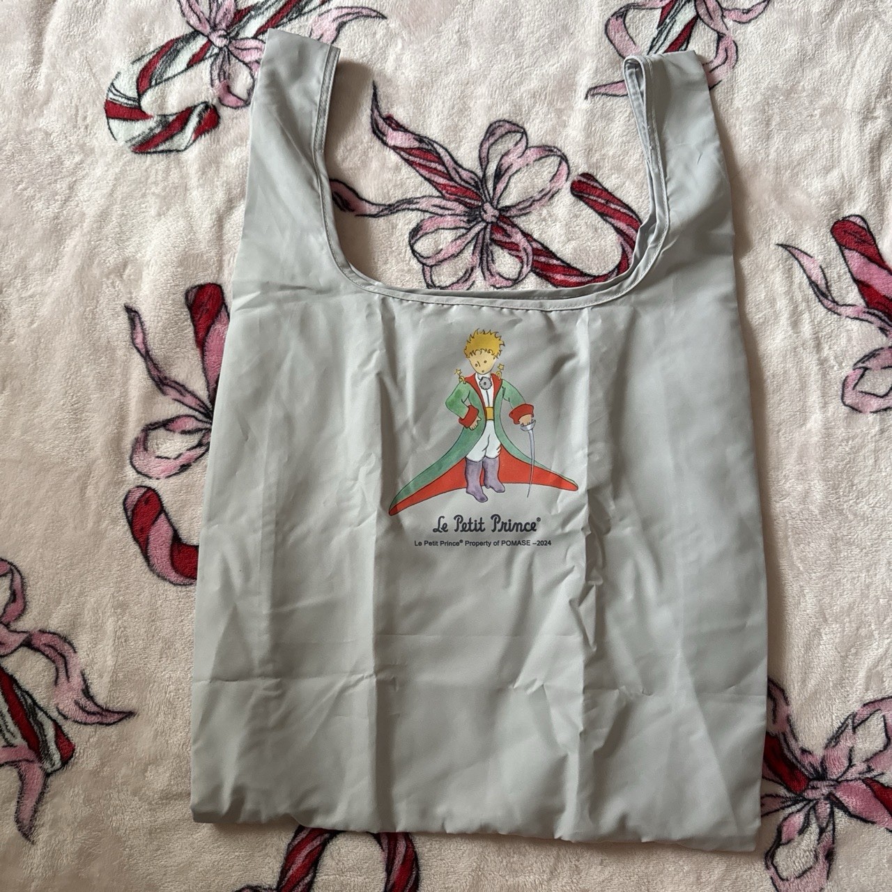 NWT Le Petit Prince Little Prince Japan gray shopping tote bag