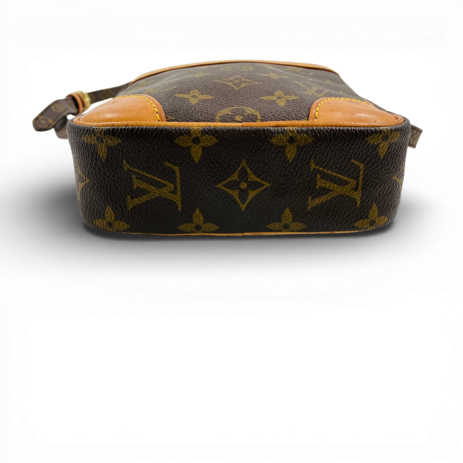 LOUIS VUITTON Danube PM Monogram Canvas Brown Crossbody Shoulder Bag M45266