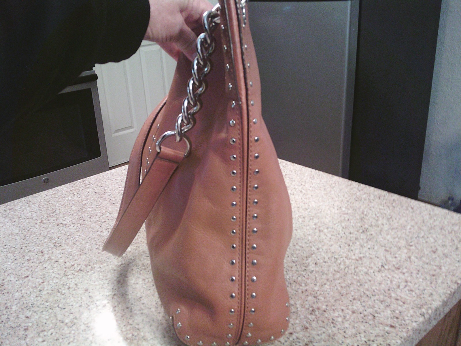 MICHAEL KORS UPTOWN ASTOR HOBO SHOULDER BAG