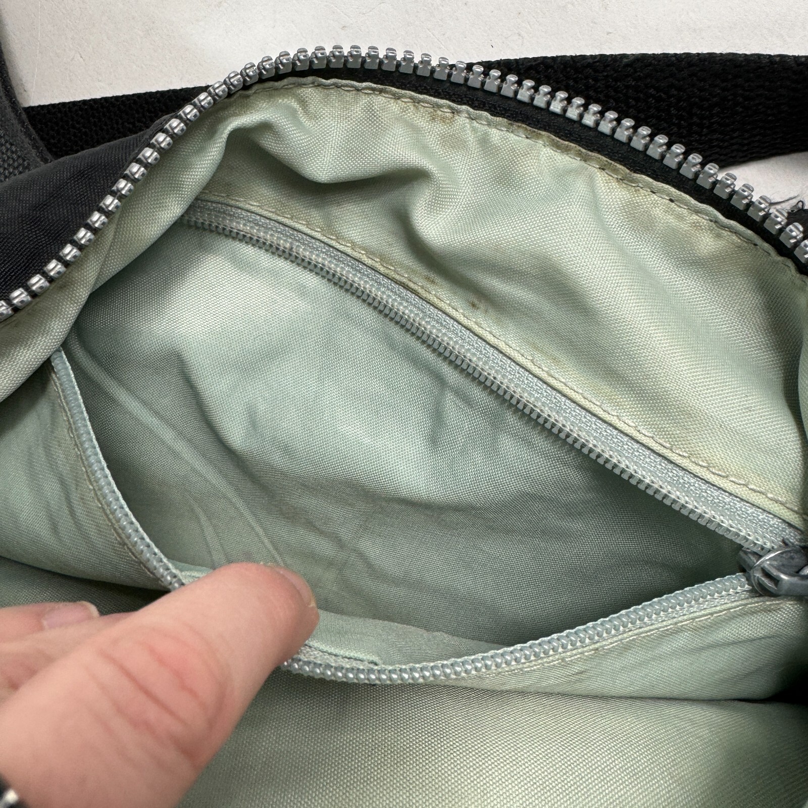Kipling Crossbody Purse Bag Tote Black 12.5in X 10.5in Zipper Compartments