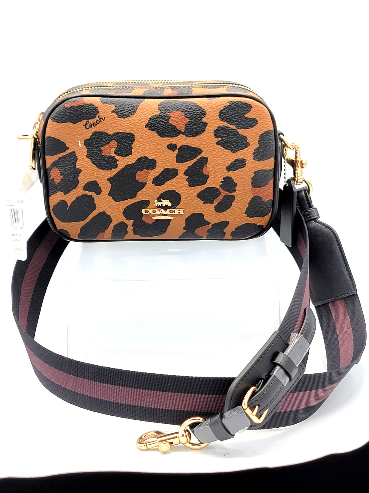 COACH Jes Crossbody 20 Leopard Print-C2123