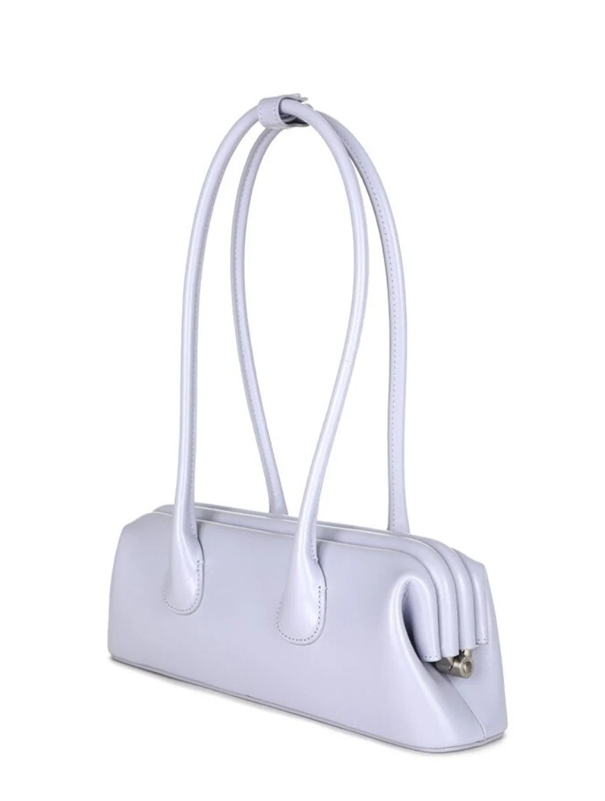 NEW OSOI BOAT WIDE MINI Women’s Shoulder Tote Bag Icy Blue No Tariffs In US