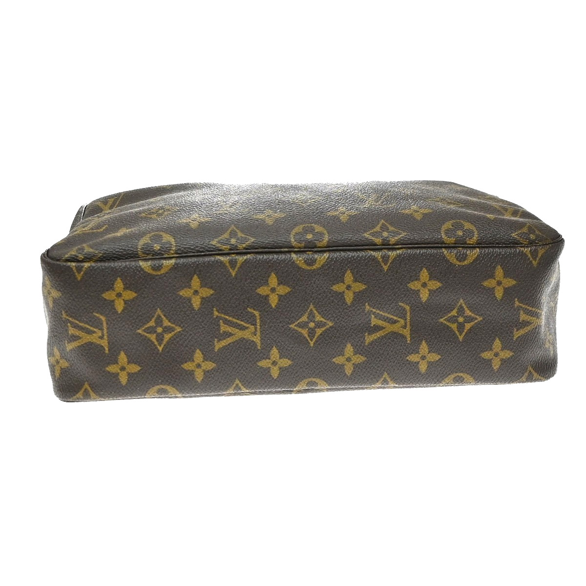 LOUIS VUITTON Trousse Toilette 28 Clutch Hand Bag Monogram Brown M47522 31YJ342