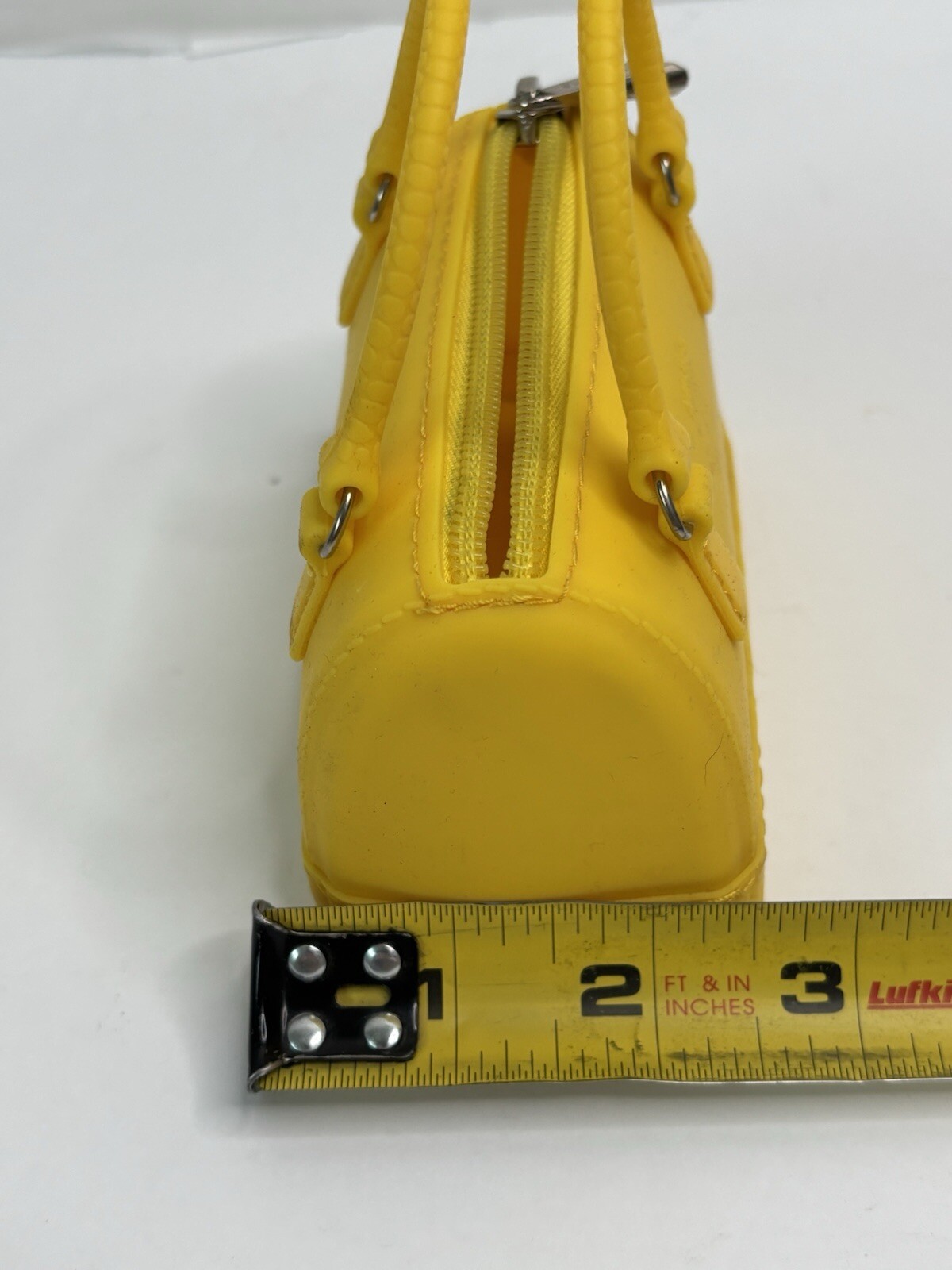 micro yellow Silicone bag 4.5 in x 3 in