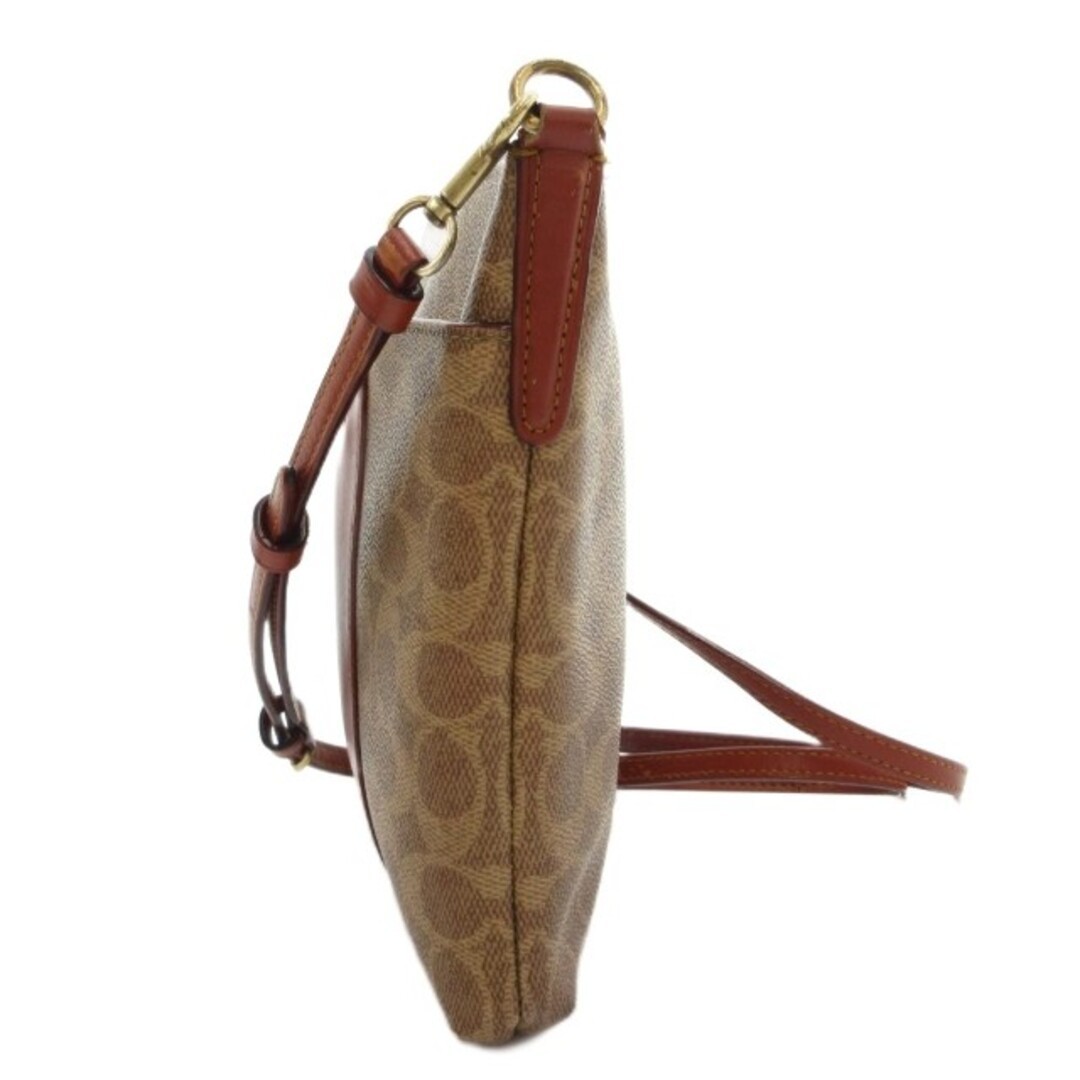 Coach 41321 Kit Messenger Signature Shoulder Bag Crossbody PVC Leather Logo Used