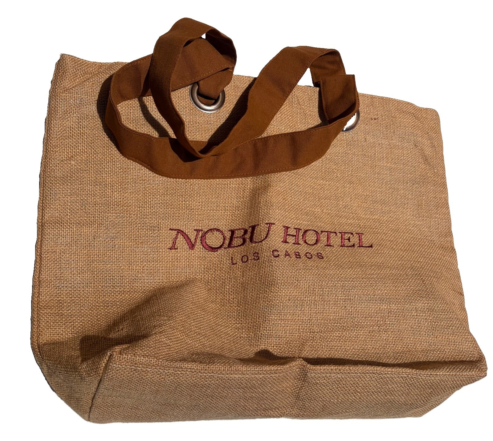 NOBU Hotel Los Cabos Linen Beach Bag