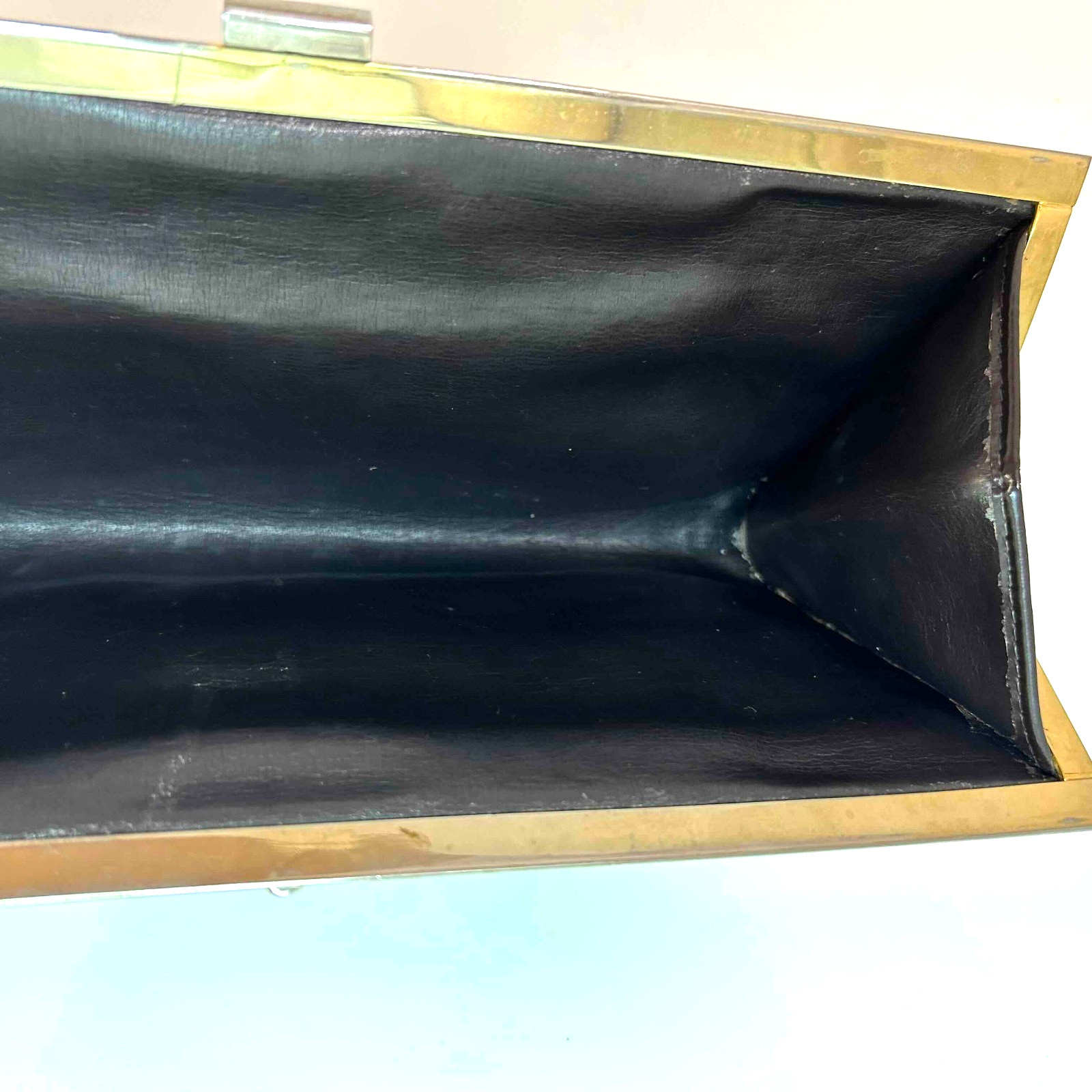 Christian Dior Vintage Trotter Clutch Bag Canvas Brown Authentic