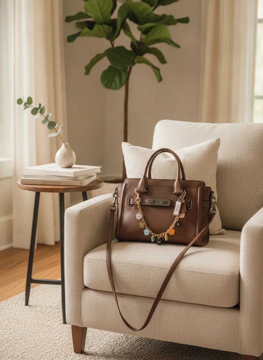 vintage Coach Swagger 27 Carryall Bag