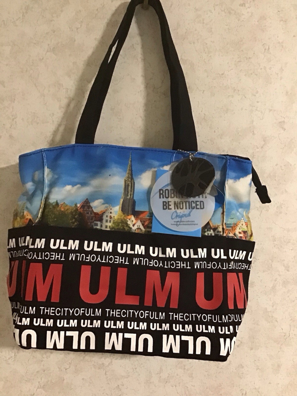 Robin Ruth Branded Bag. City Scape Of ULM Germany