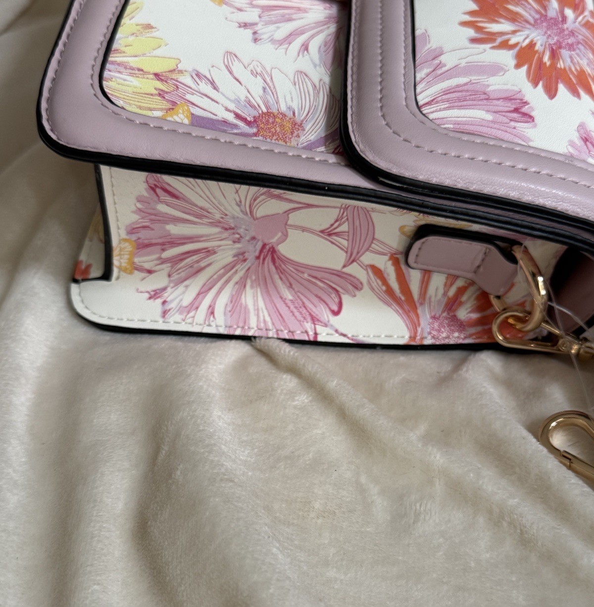 Brand new Aldo bag. 2 additional handle accessories. beautiful scarf wrapping.