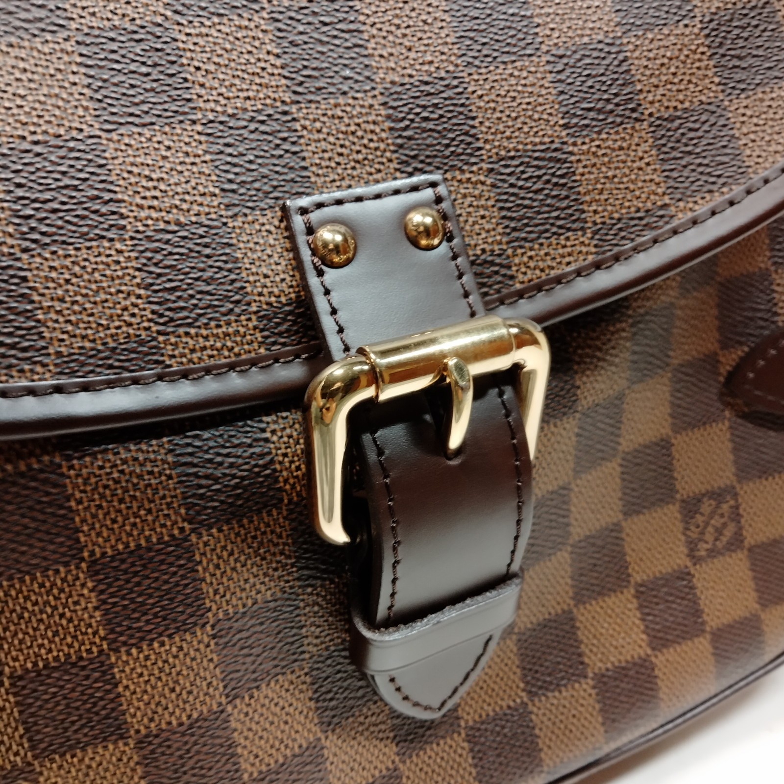 Louis Vuitton LV Shoulder Bag N51200 Highbury Brown Damier 4732078