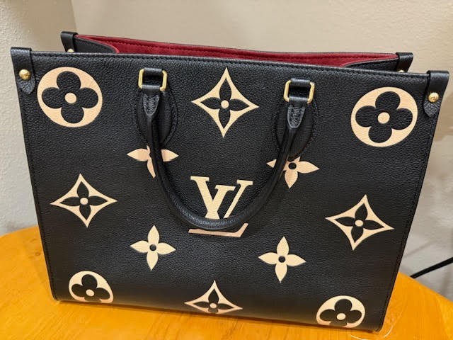 Louis Vuitton Monogram Empreinte OnTheGo MM M45495 Bag