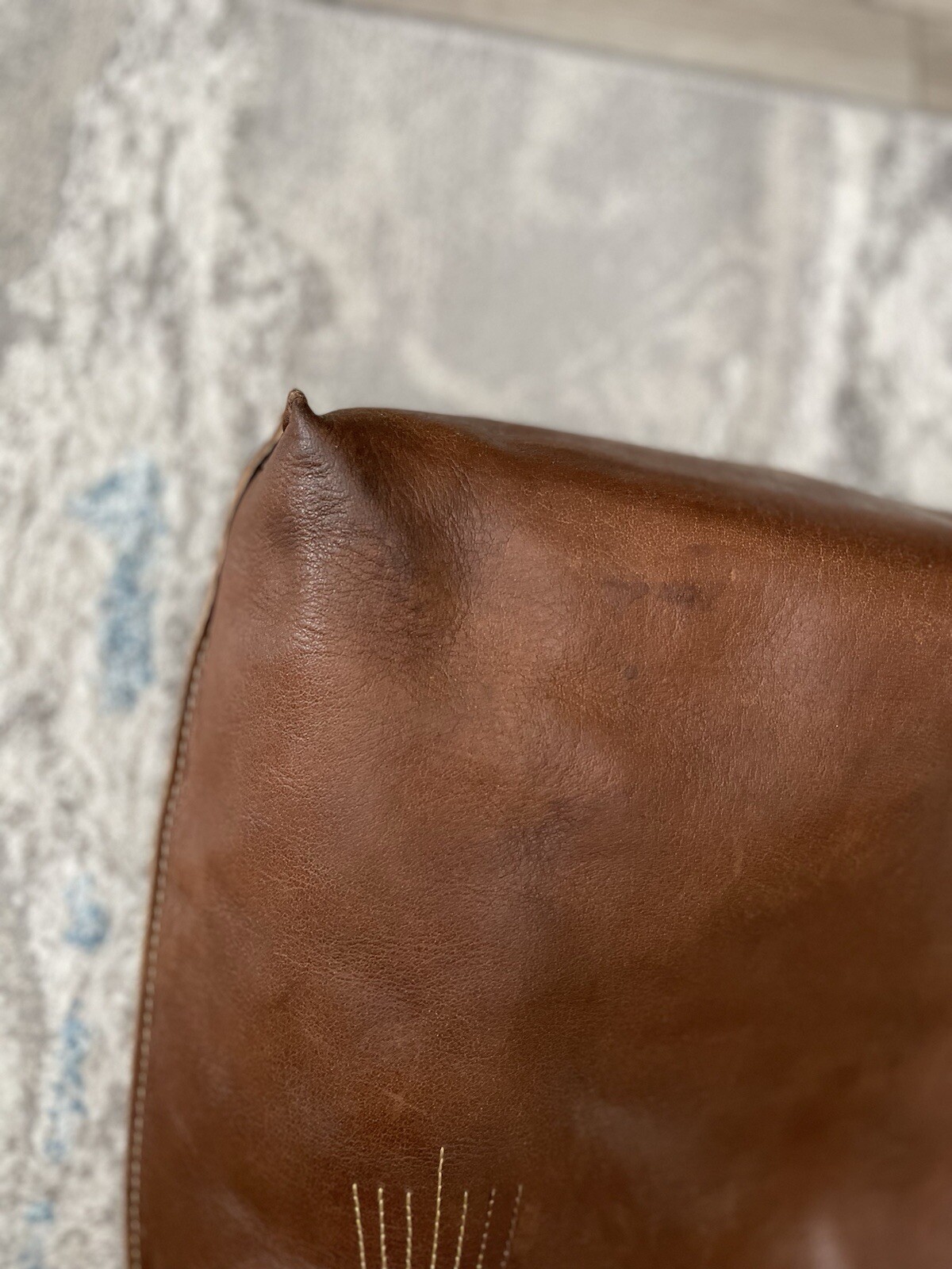 APC Leather Tote Bag Shoulder Bag Brown A.P.C Paris
