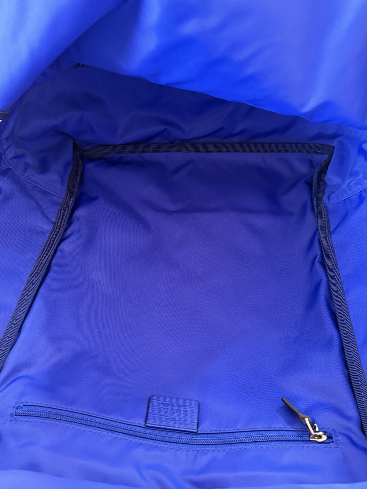 Gucci GG Monogram Tian Tiger Print Backpack Zip Top Handle Silver Hardware