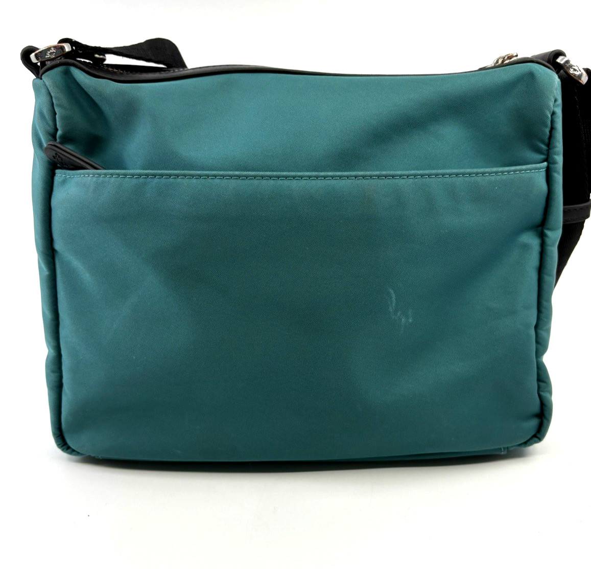 Mandarina Duck Hunter Deep Lake Teal Green Shoulder Crossbody Bag Purse