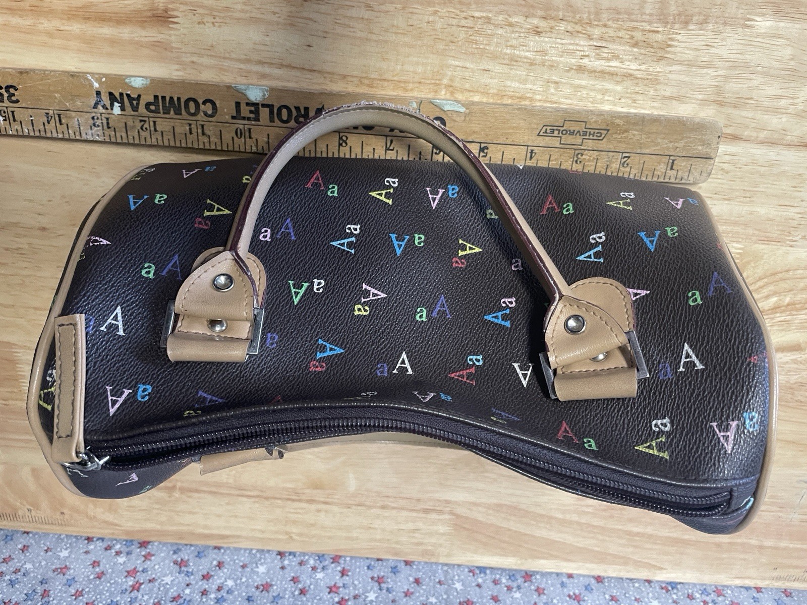 Mix It Sachel Handbag – Letter A design