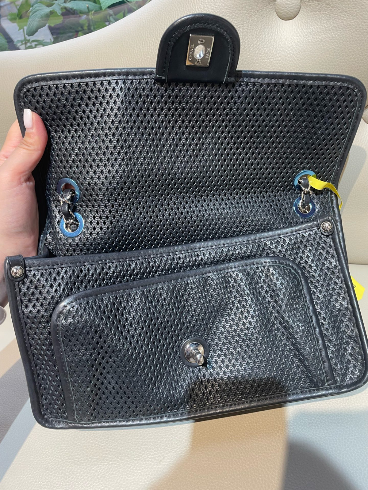 Chanel Black Calfskin CF Baguette Bag（ 29×18×6）cm