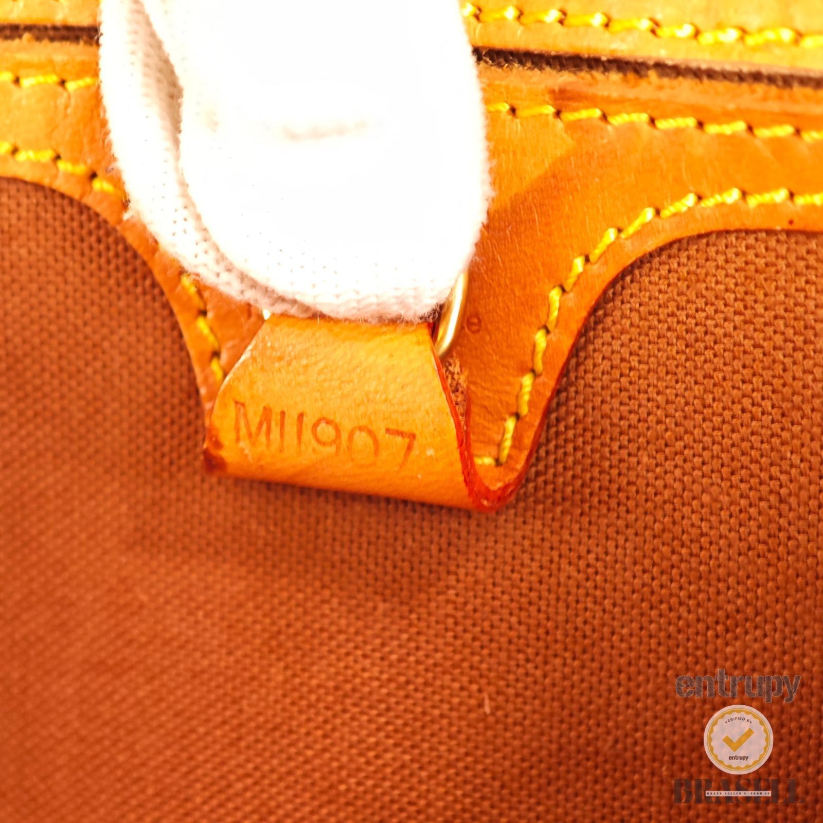 LOUIS VUITTON Ellipse MM M51126 Hand Bag Monogram Canvas Brown 【ImportFeeFREE】